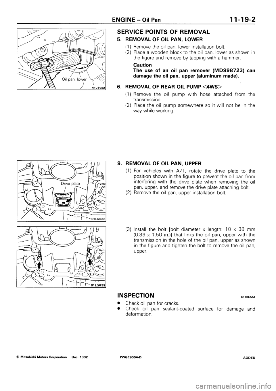 MITSUBISHI SIGMA 1991 Repair Manual MITSUBISHI SIGMA 1991 Repair Manual