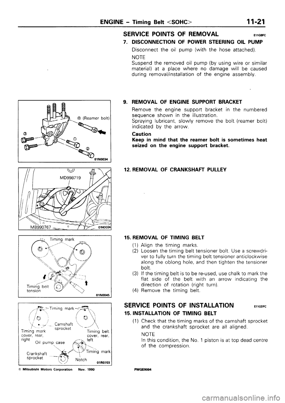 MITSUBISHI SIGMA 1991 Repair Manual MITSUBISHI SIGMA 1991 Repair Manual