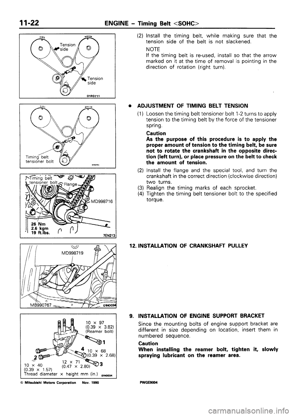 MITSUBISHI SIGMA 1991 Repair Manual MITSUBISHI SIGMA 1991 Repair Manual
