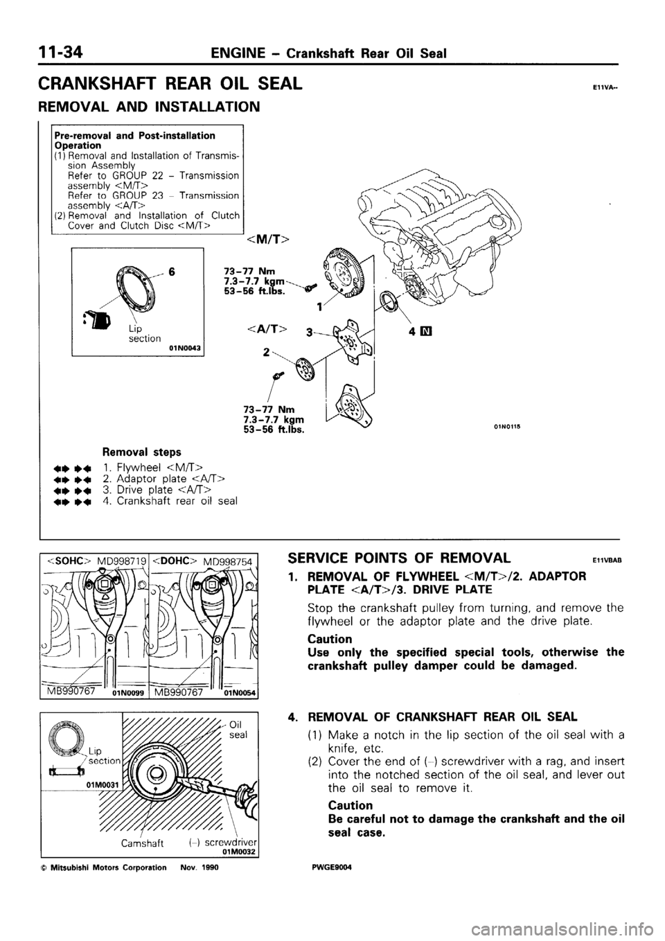 MITSUBISHI SIGMA 1991 Manual PDF MITSUBISHI SIGMA 1991 Manual PDF