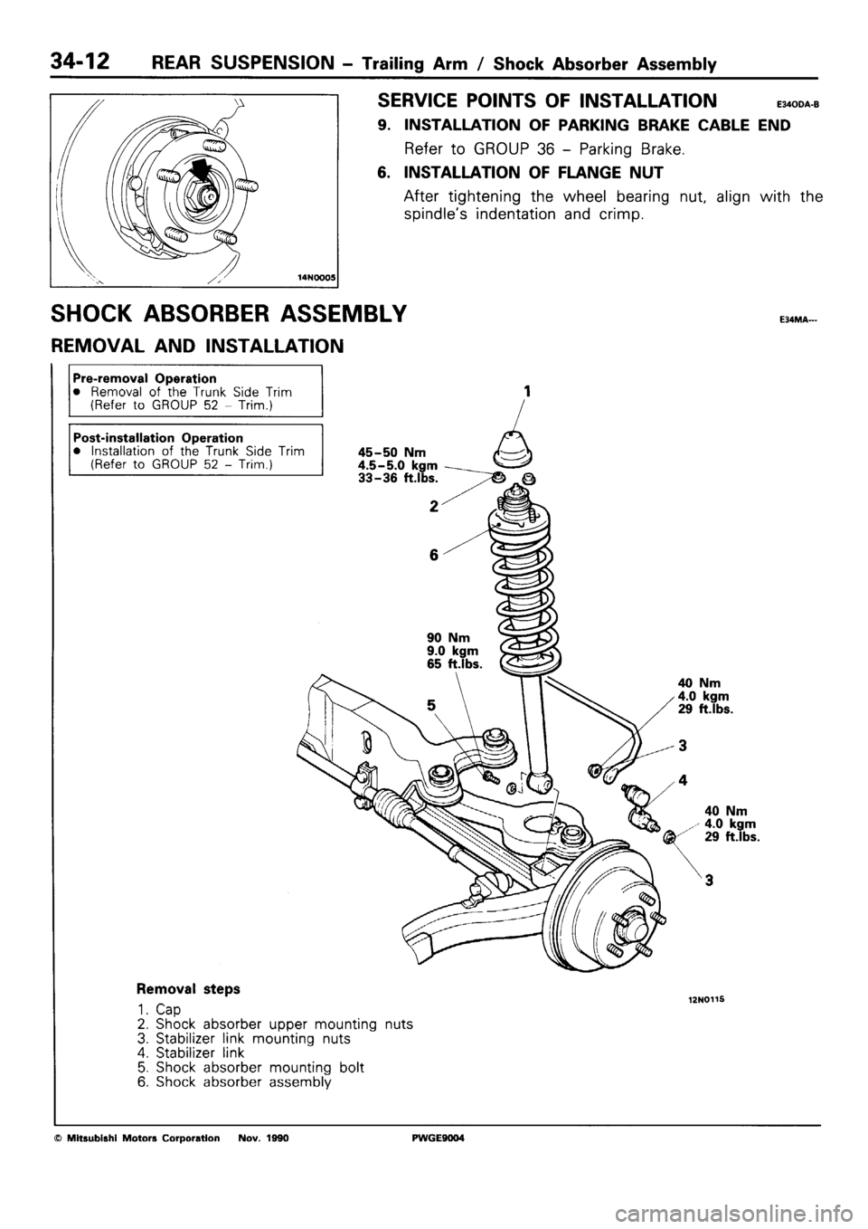 MITSUBISHI SIGMA 1991 Workshop Manual MITSUBISHI SIGMA 1991 Workshop Manual