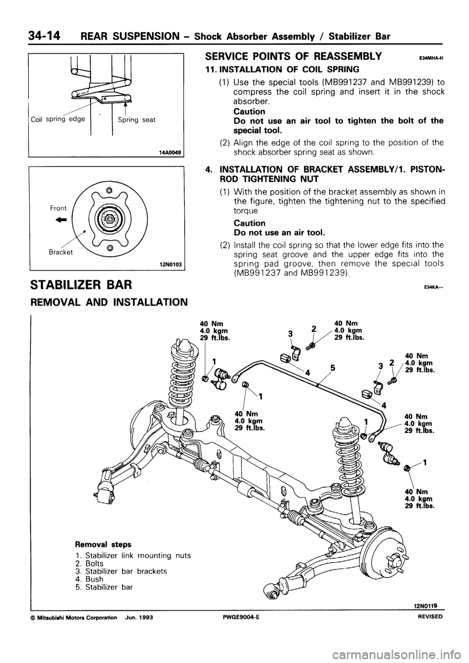 MITSUBISHI SIGMA 1991 Workshop Manual MITSUBISHI SIGMA 1991 Workshop Manual