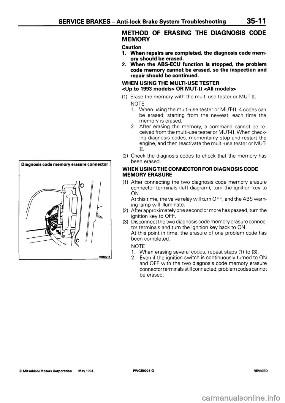 MITSUBISHI SIGMA 1991 Workshop Manual MITSUBISHI SIGMA 1991 Workshop Manual