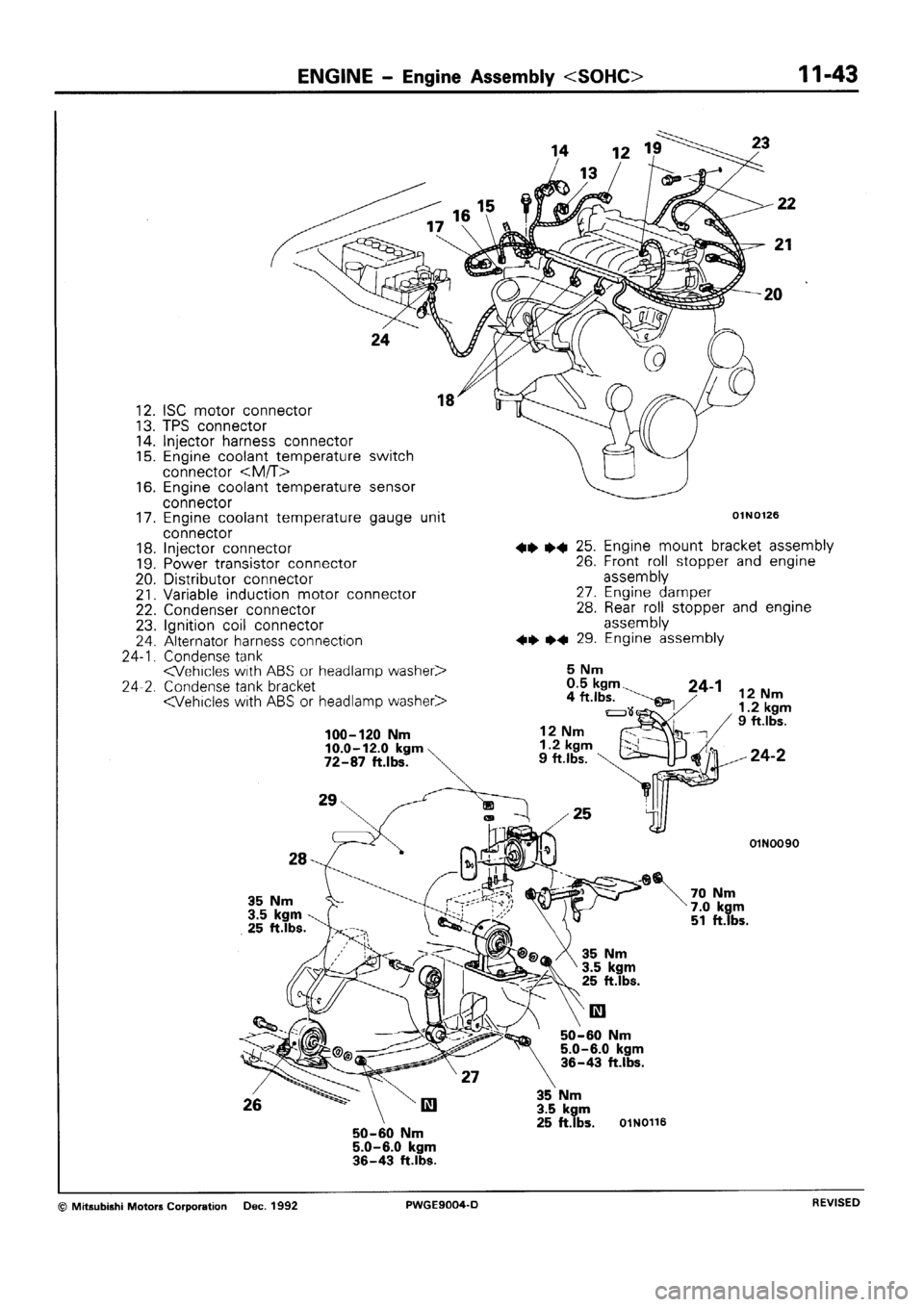 MITSUBISHI SIGMA 1991 Manual Online MITSUBISHI SIGMA 1991 Manual Online