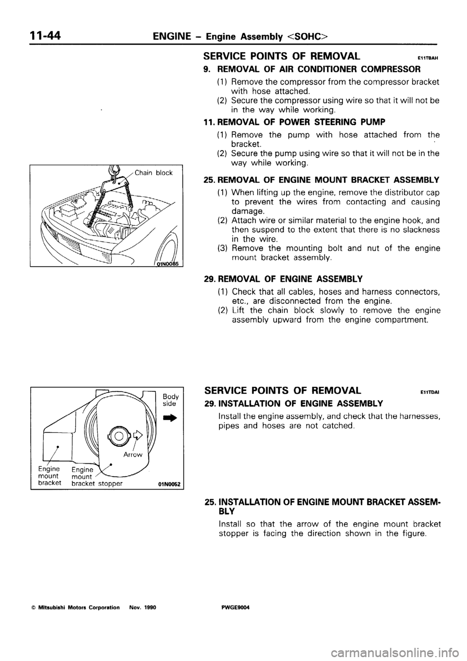 MITSUBISHI SIGMA 1991 Manual Online MITSUBISHI SIGMA 1991 Manual Online