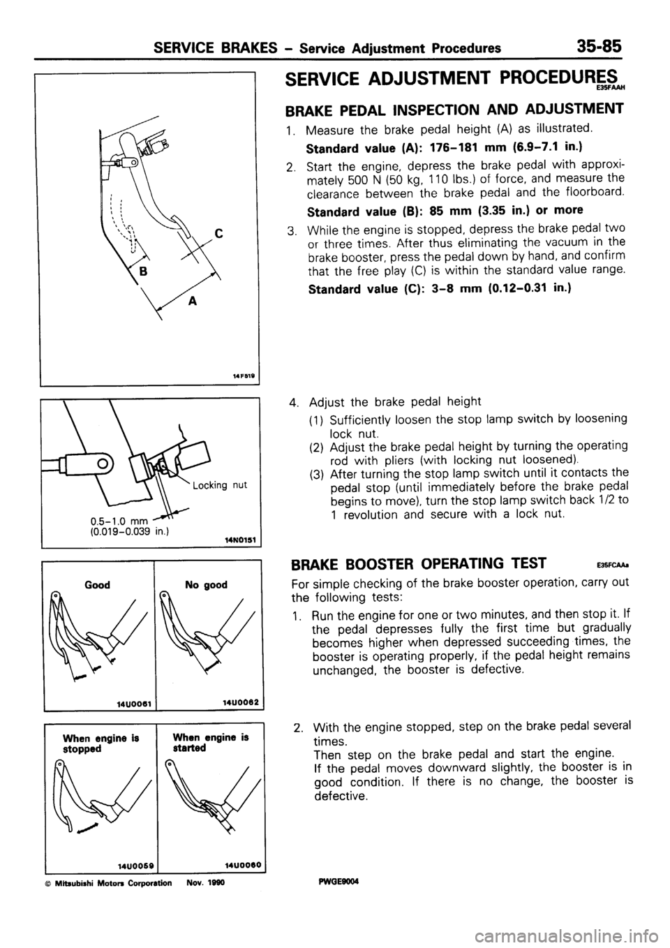 MITSUBISHI SIGMA 1991 Workshop Manual MITSUBISHI SIGMA 1991 Workshop Manual