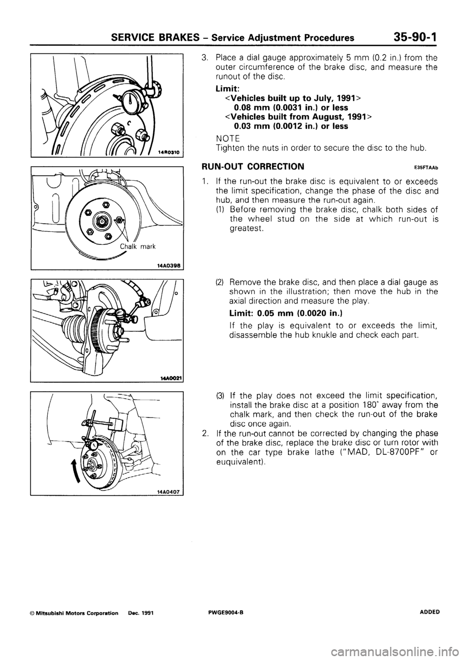 MITSUBISHI SIGMA 1991 Workshop Manual MITSUBISHI SIGMA 1991 Workshop Manual