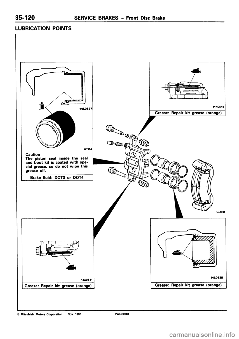 MITSUBISHI SIGMA 1991  Workshop Manual 
