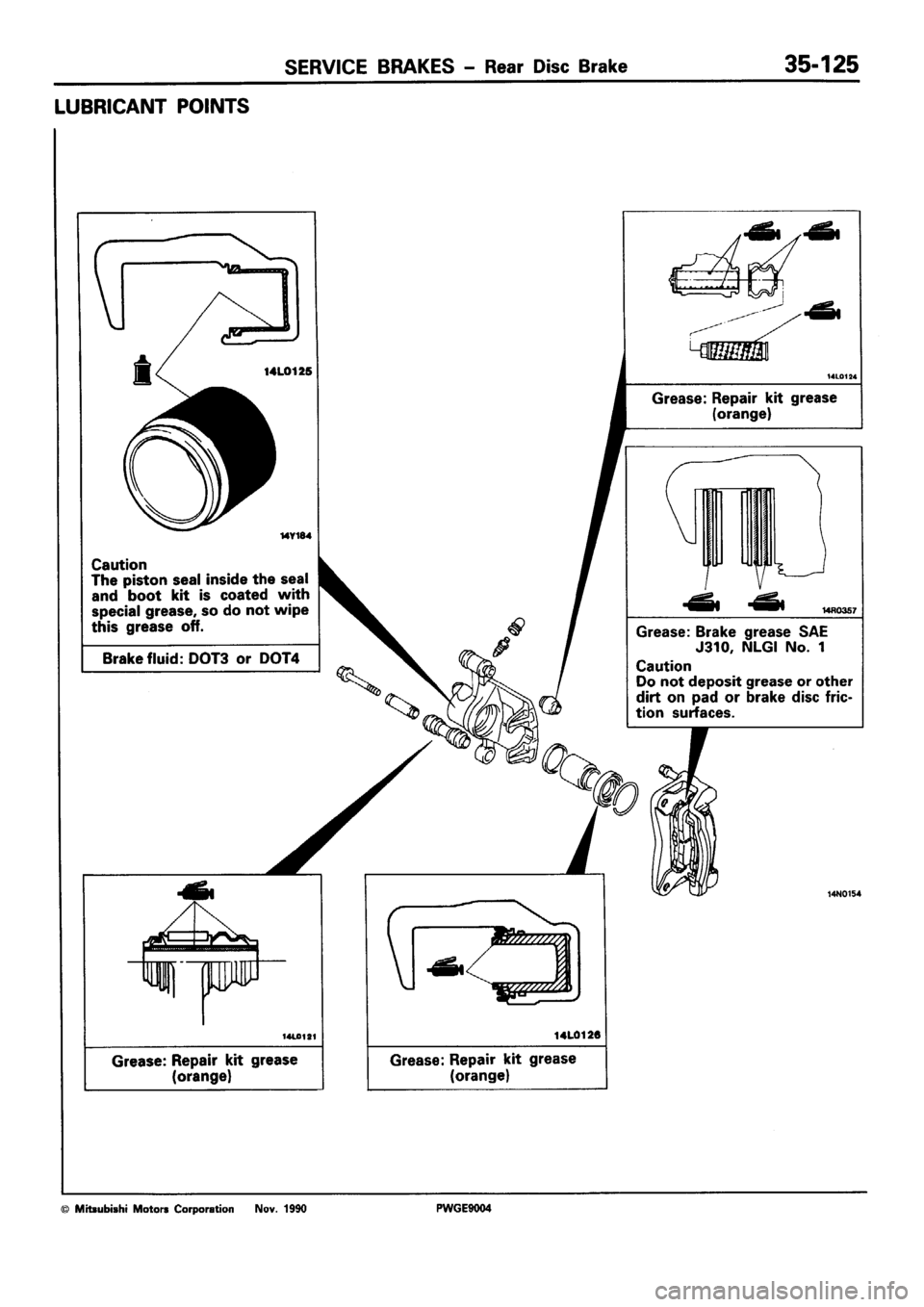 MITSUBISHI SIGMA 1991  Workshop Manual 
