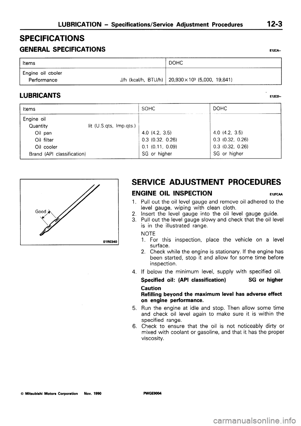 MITSUBISHI SIGMA 1991 Manual Online MITSUBISHI SIGMA 1991 Manual Online