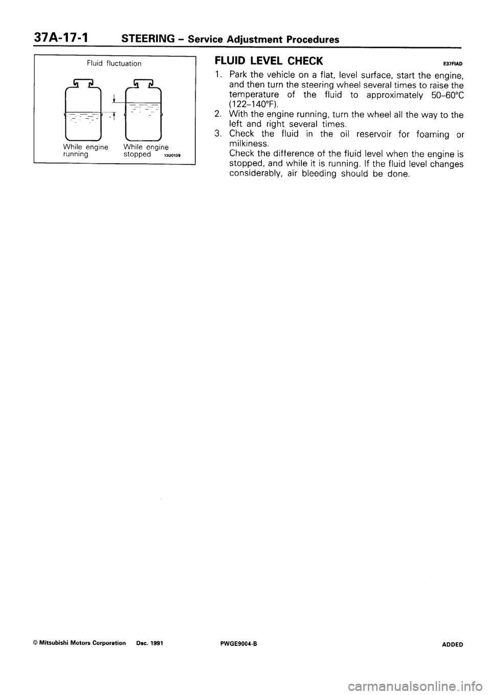 MITSUBISHI SIGMA 1991 Workshop Manual MITSUBISHI SIGMA 1991 Workshop Manual