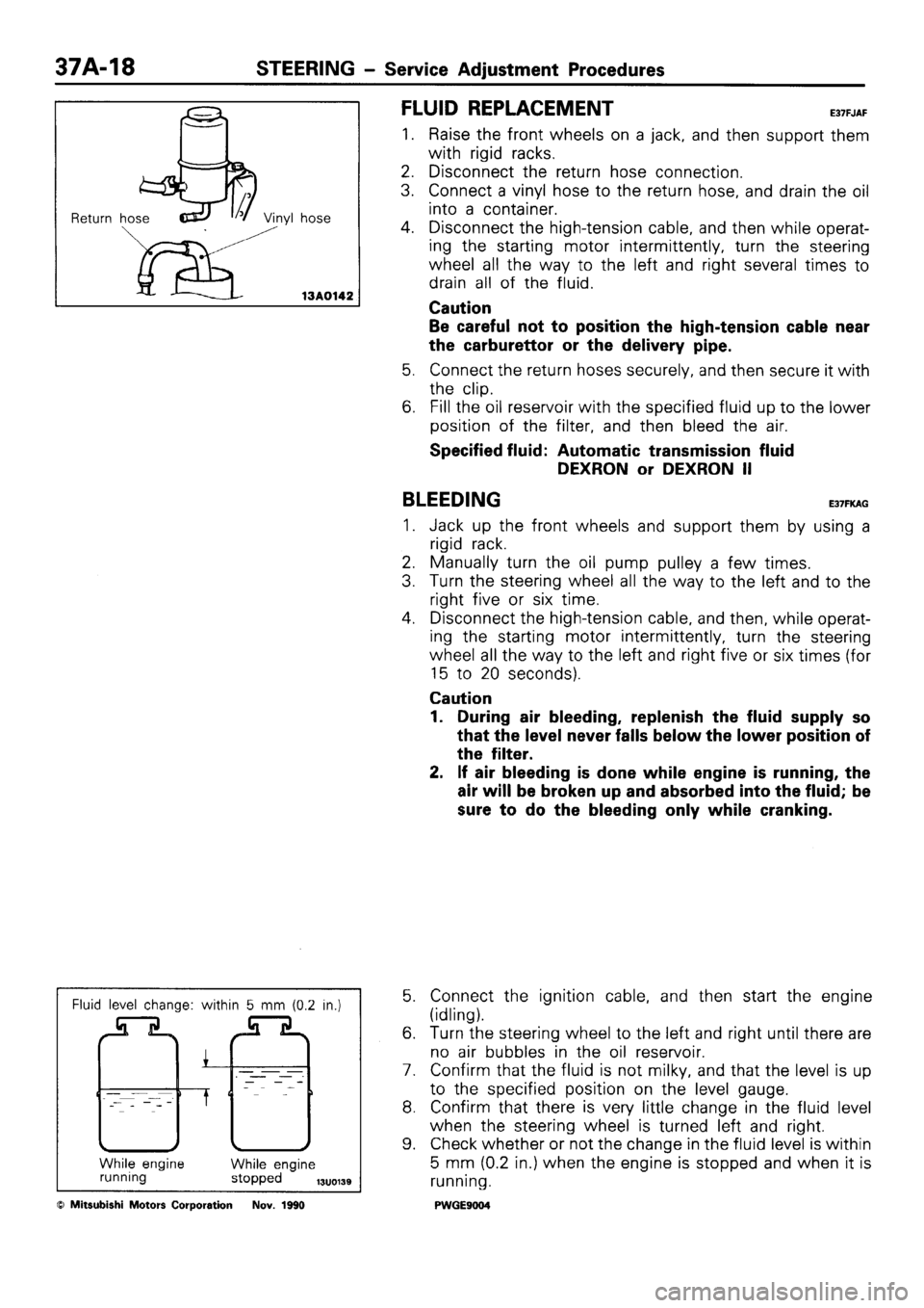 MITSUBISHI SIGMA 1991 Workshop Manual MITSUBISHI SIGMA 1991 Workshop Manual