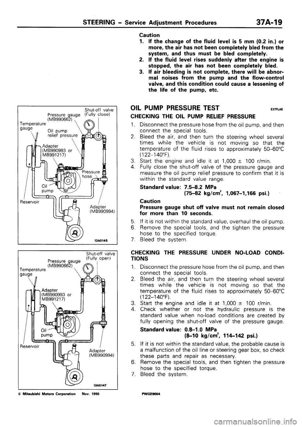 MITSUBISHI SIGMA 1991 Workshop Manual MITSUBISHI SIGMA 1991 Workshop Manual