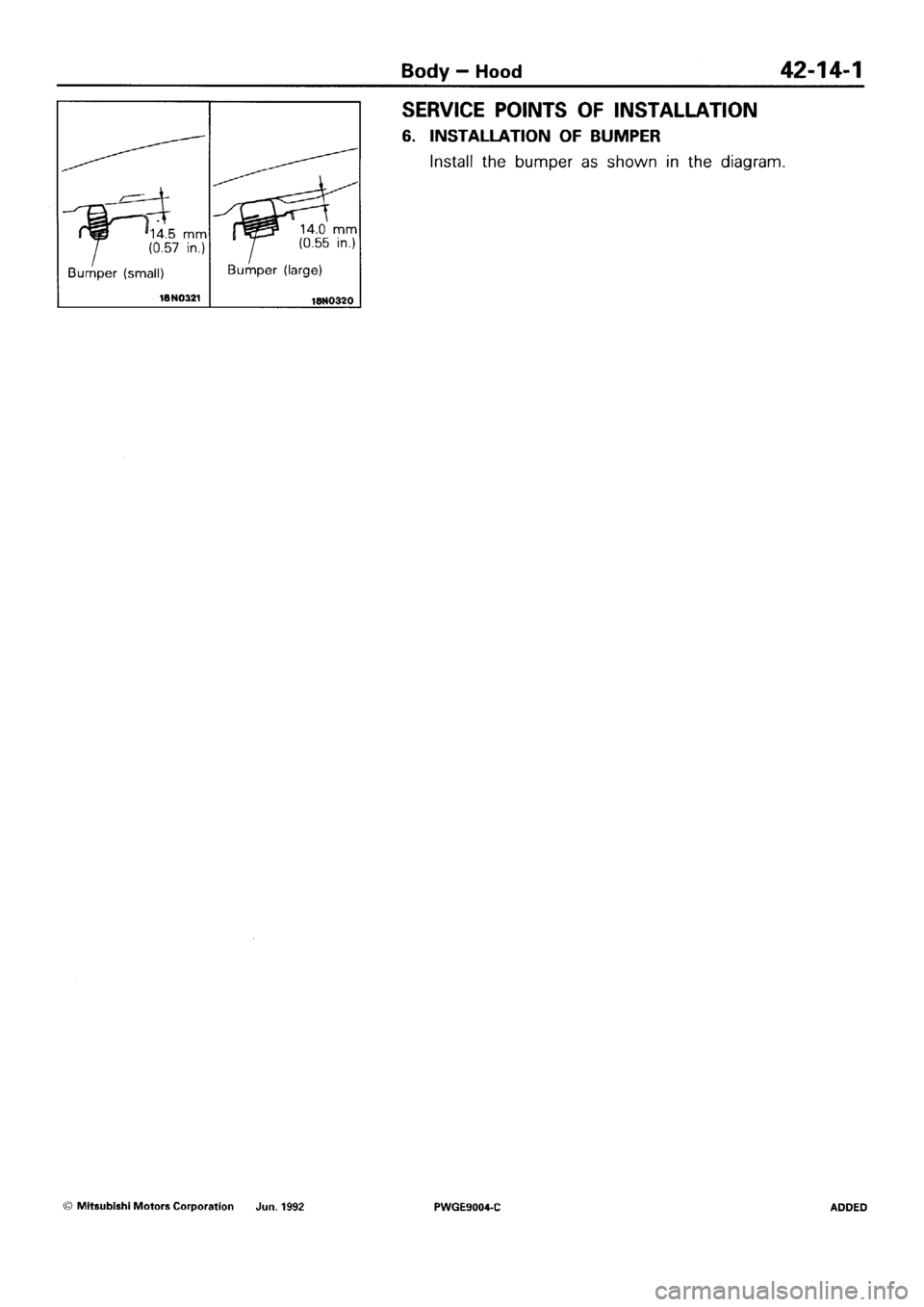 MITSUBISHI SIGMA 1991  Workshop Manual 