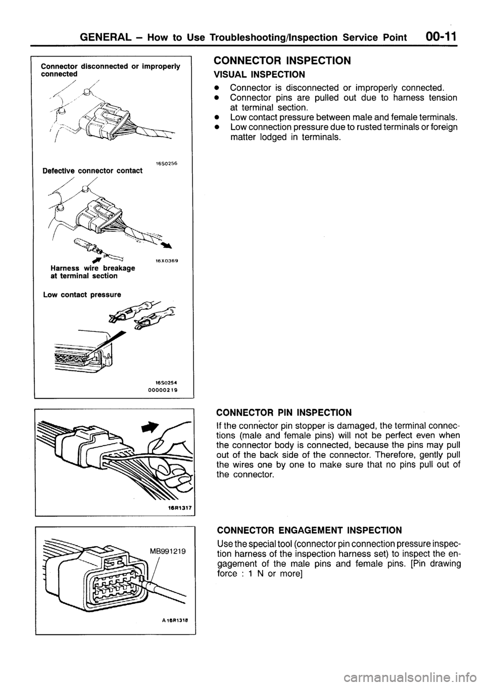 MITSUBISHI SIGMA 1997 Workshop Service User Guide MITSUBISHI SIGMA 1997 Workshop Service User Guide