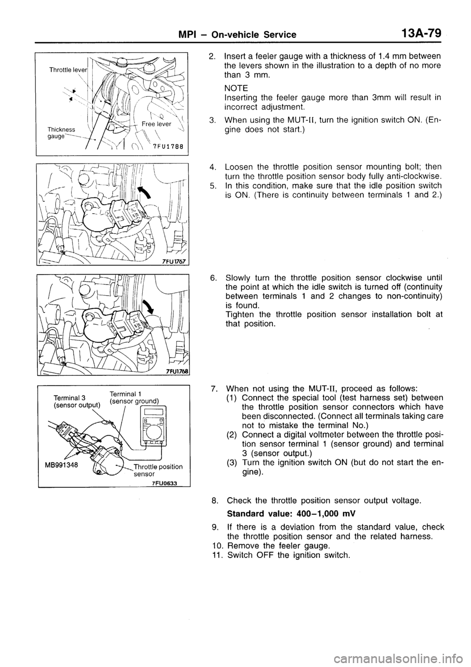 MITSUBISHI SIGMA 1997 Workshop Service Repair Manual MITSUBISHI SIGMA 1997 Workshop Service Repair Manual