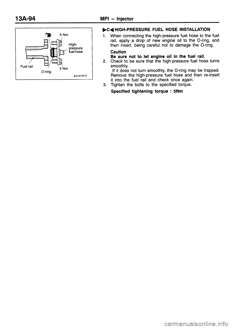 MITSUBISHI SIGMA 1997  Workshop  Service Repair Manual 
