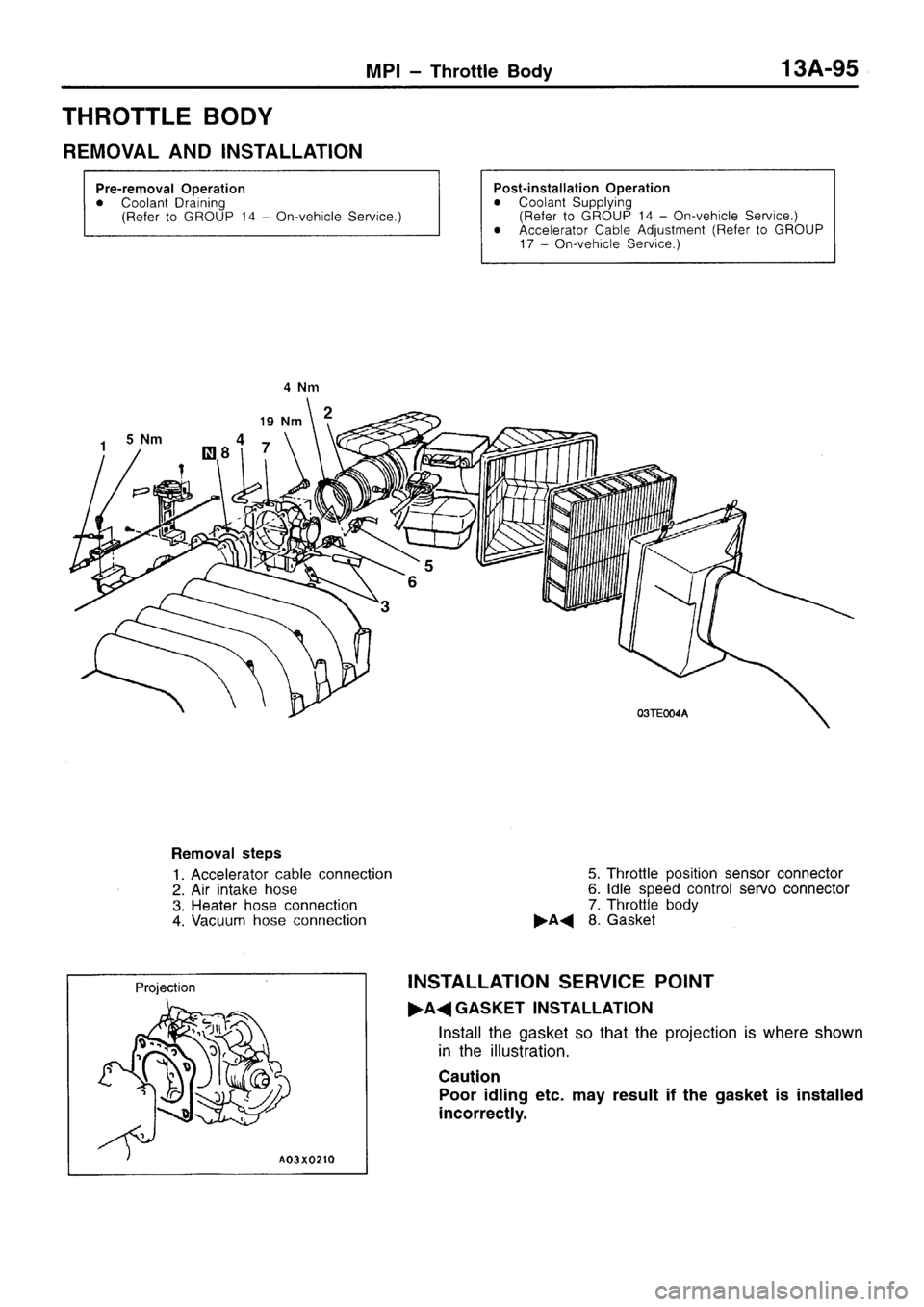 MITSUBISHI SIGMA 1997  Workshop  Service Repair Manual 