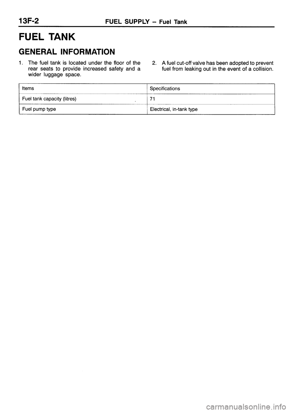 MITSUBISHI SIGMA 1997  Workshop  Service Repair Manual 