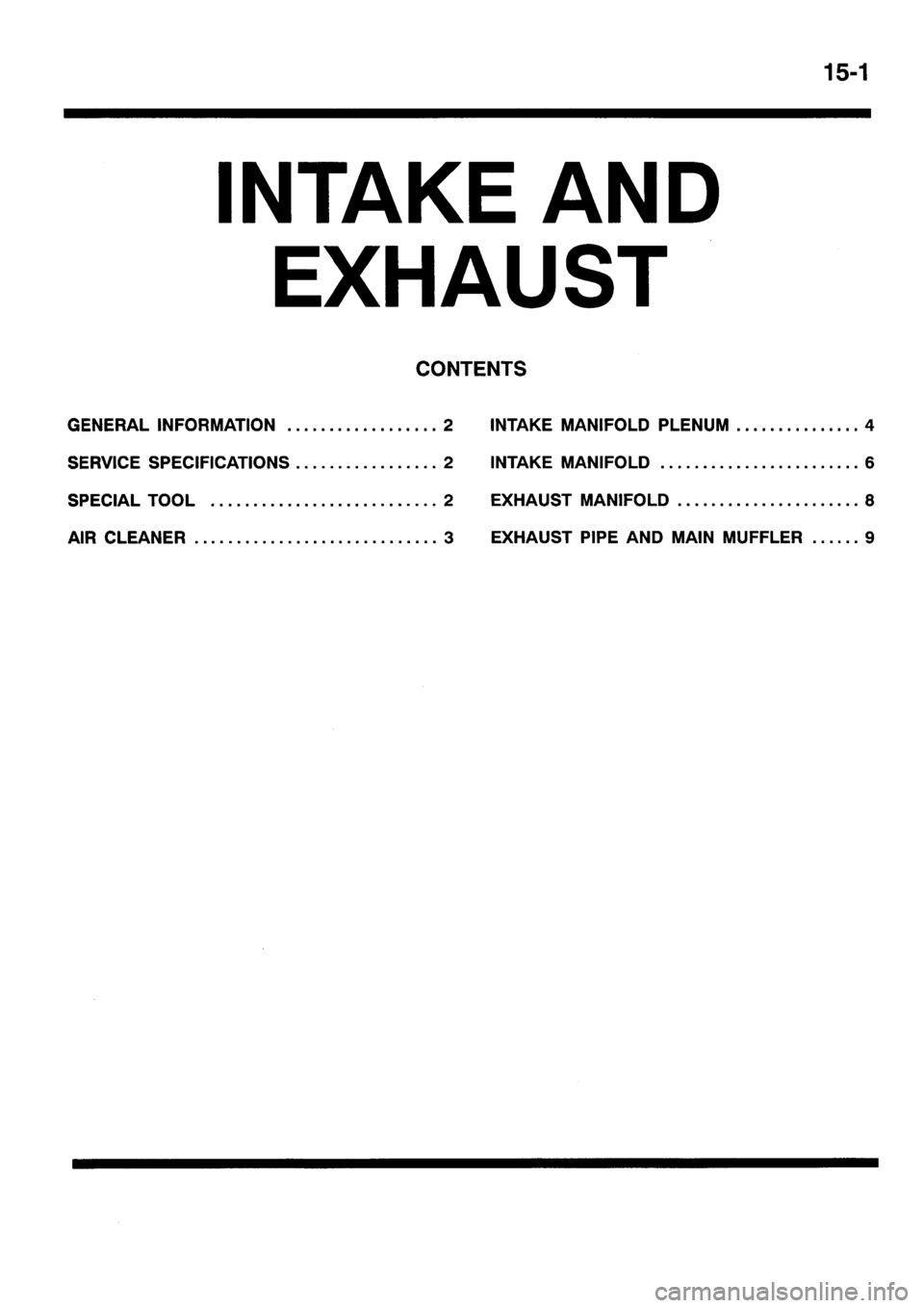 MITSUBISHI SIGMA 1997 Workshop Service Repair Manual MITSUBISHI SIGMA 1997 Workshop Service Repair Manual