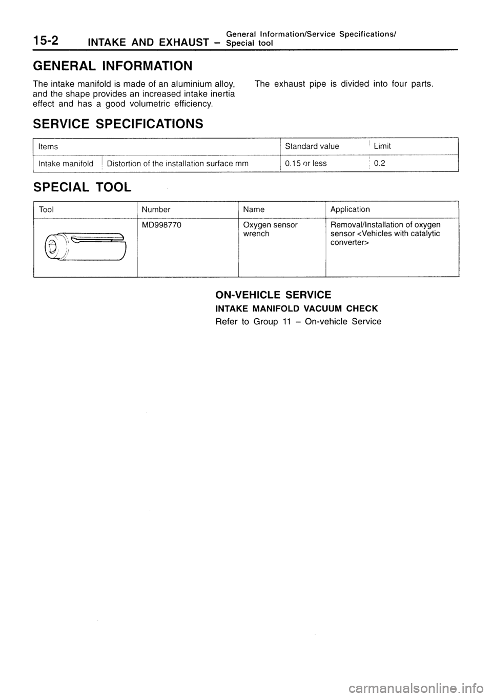 MITSUBISHI SIGMA 1997 Workshop Service Repair Manual MITSUBISHI SIGMA 1997 Workshop Service Repair Manual