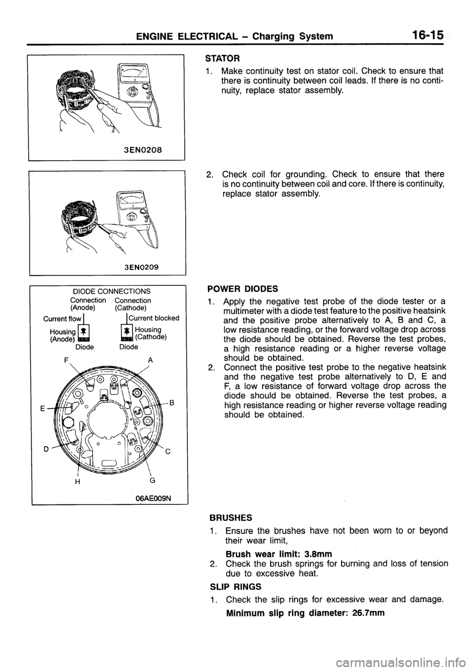 MITSUBISHI SIGMA 1997  Workshop  Service Repair Manual 