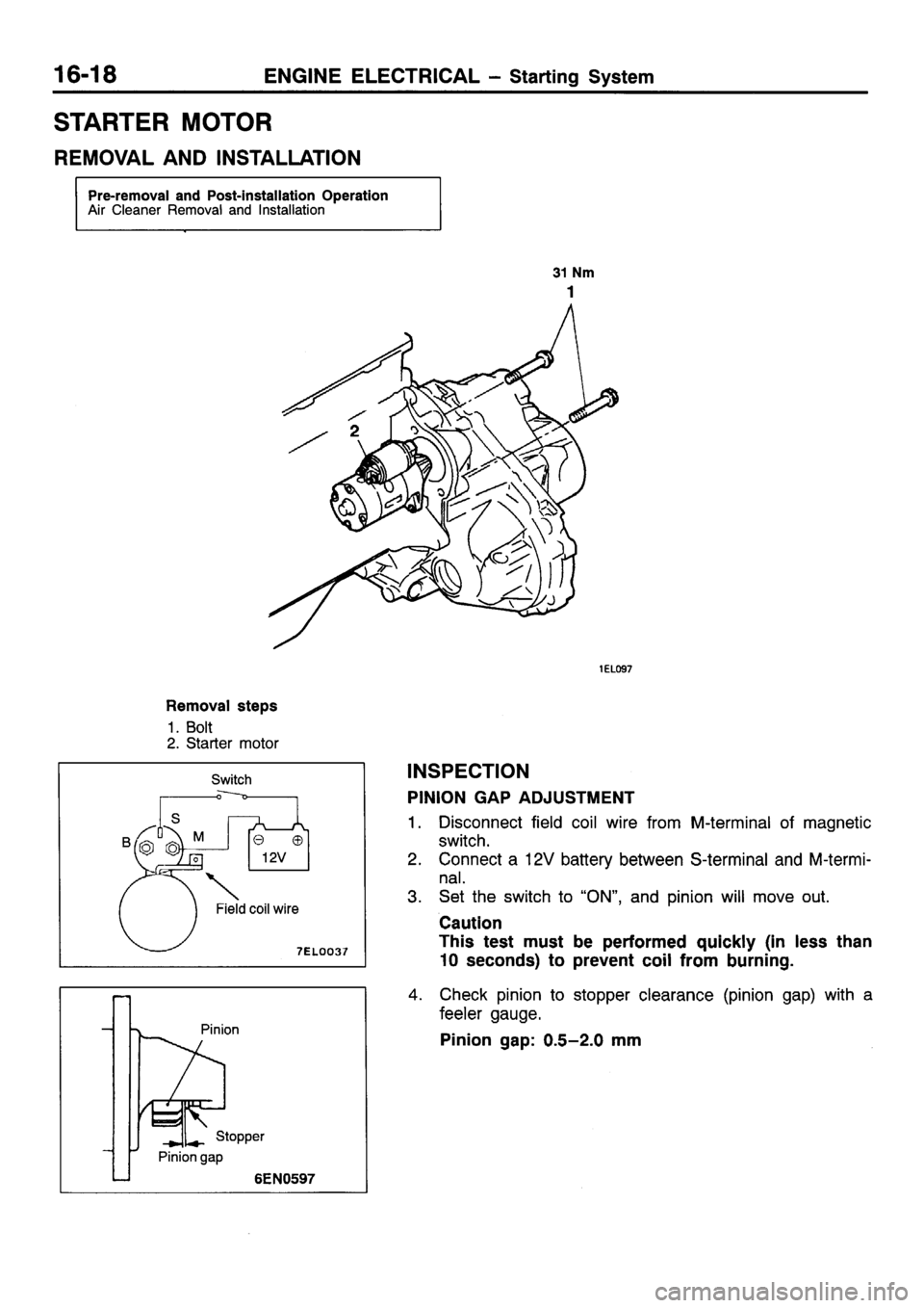 MITSUBISHI SIGMA 1997 Workshop Service Repair Manual MITSUBISHI SIGMA 1997 Workshop Service Repair Manual