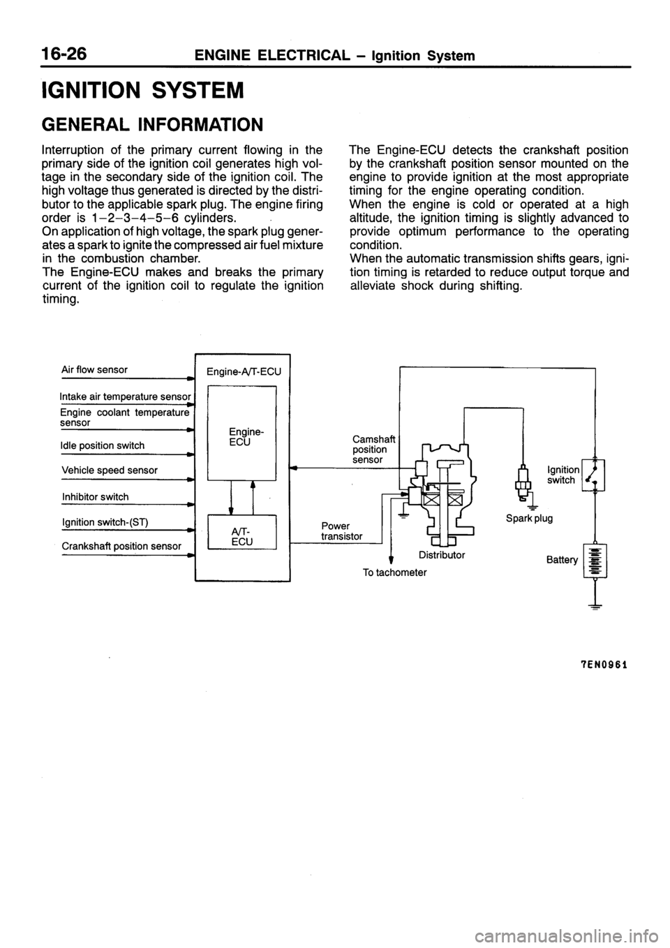 MITSUBISHI SIGMA 1997  Workshop  Service Repair Manual 