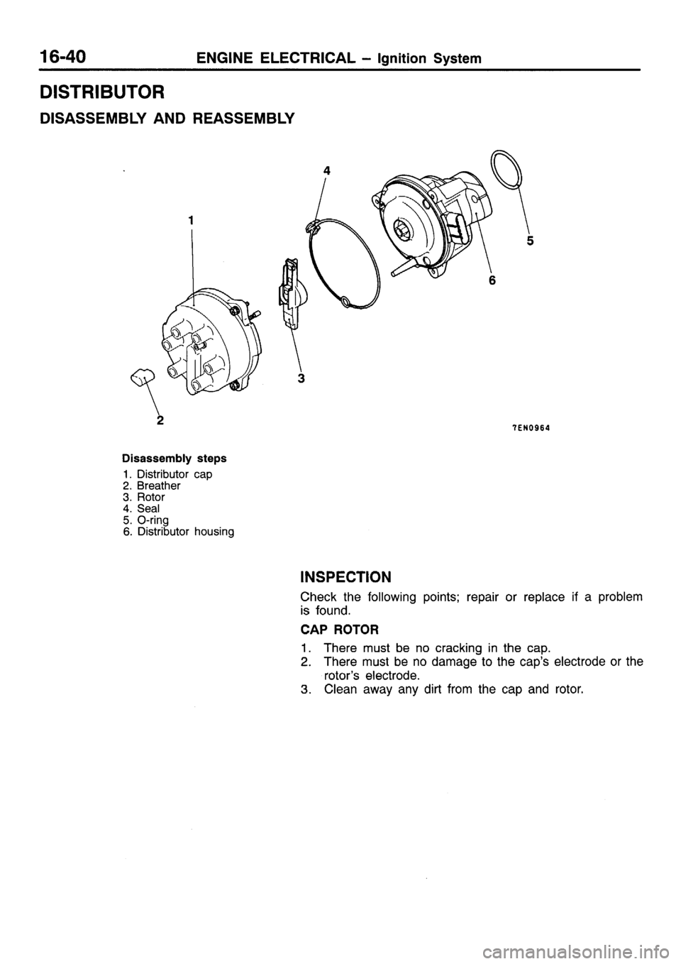 MITSUBISHI SIGMA 1997  Workshop  Service Repair Manual 