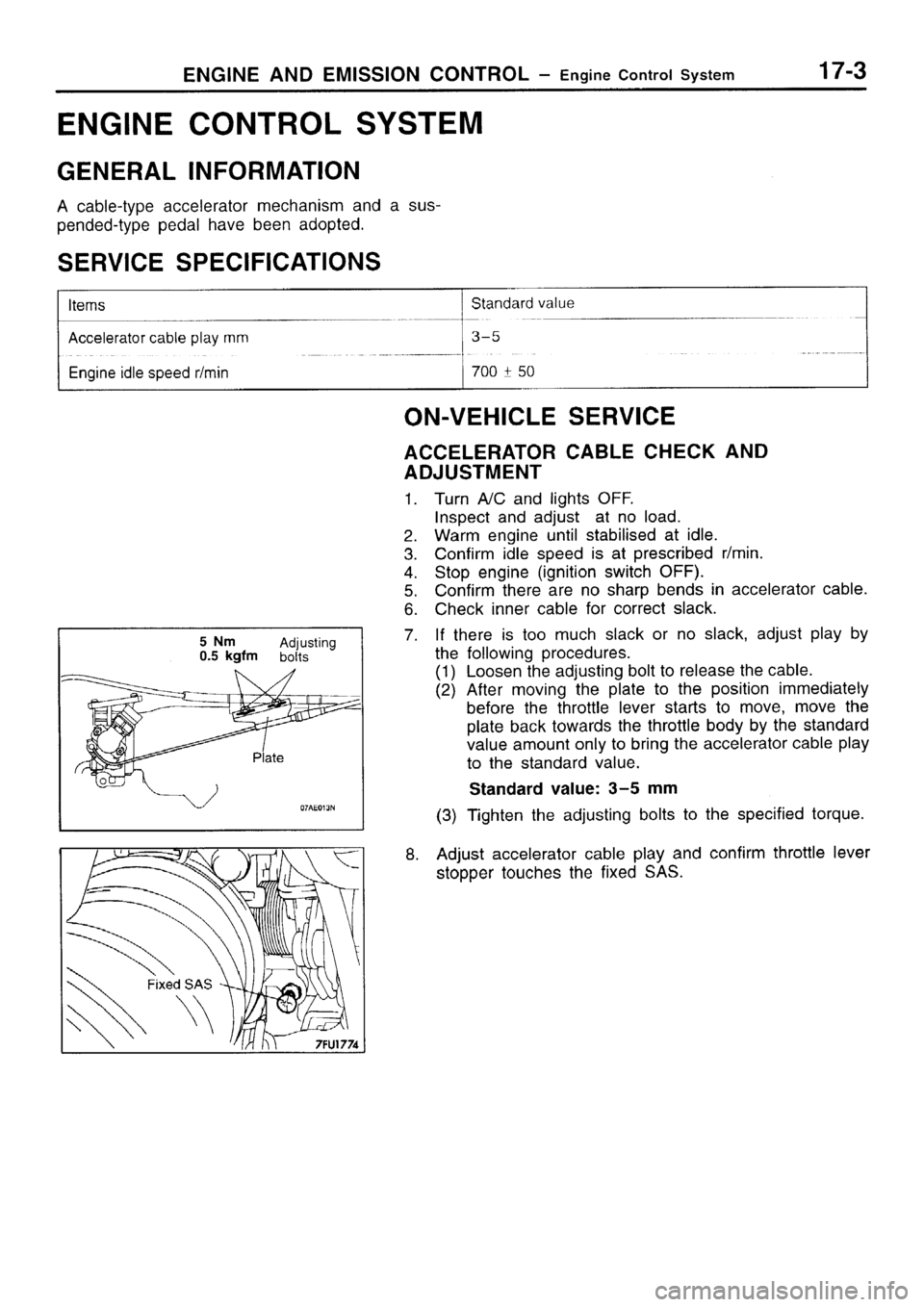 MITSUBISHI SIGMA 1997  Workshop  Service Repair Manual 