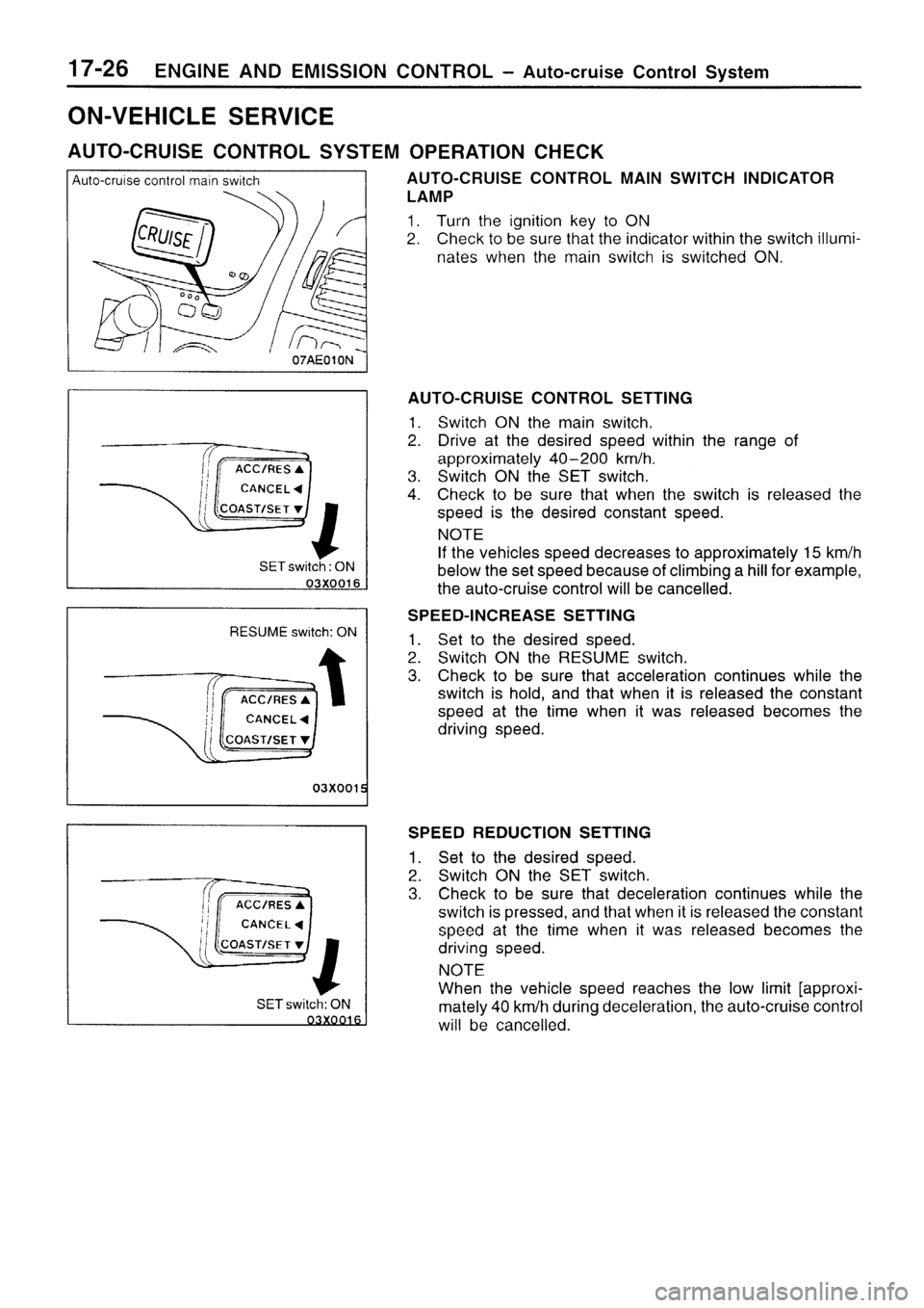 MITSUBISHI SIGMA 1997  Workshop  Service Repair Manual 