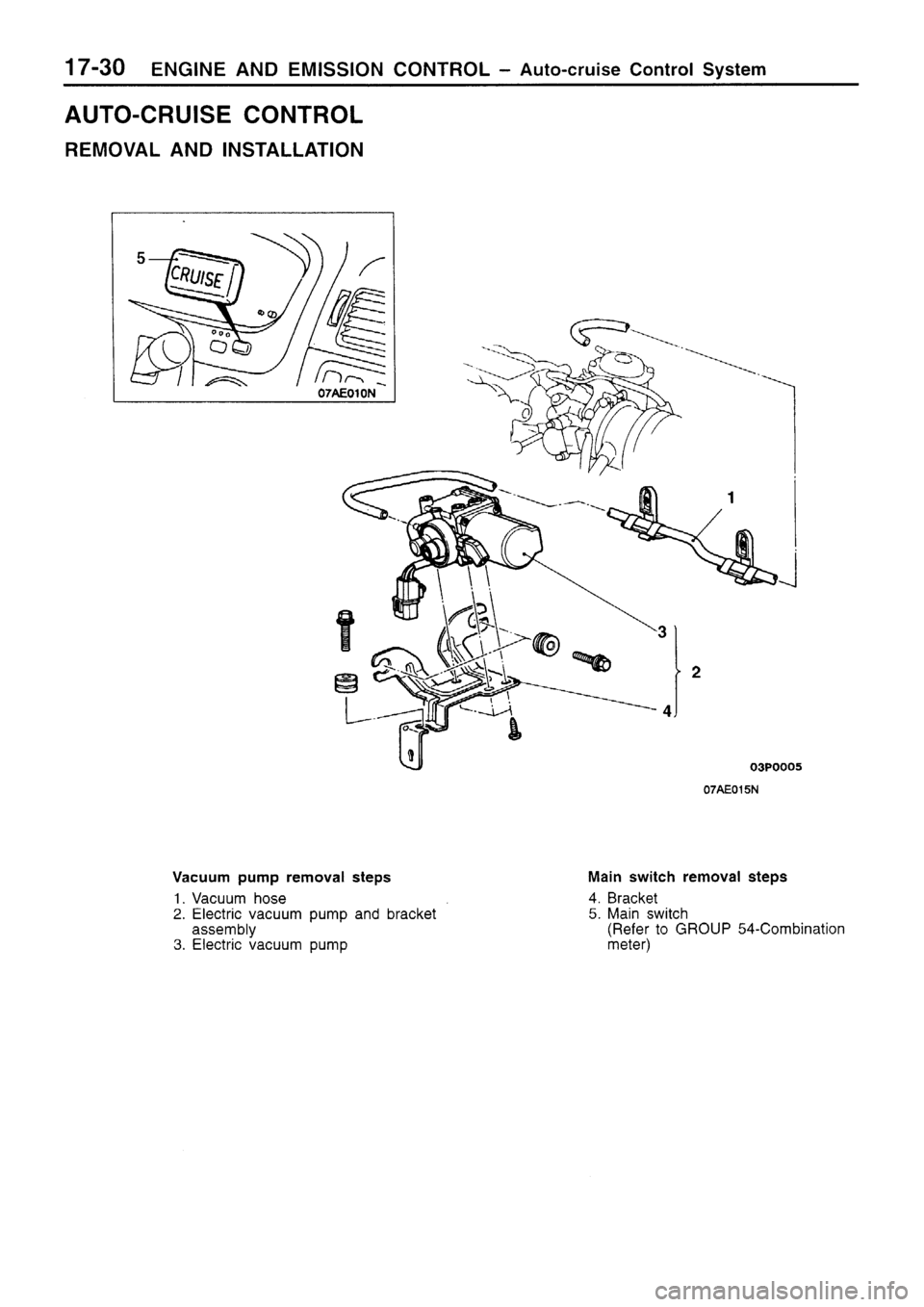 MITSUBISHI SIGMA 1997  Workshop  Service Repair Manual 