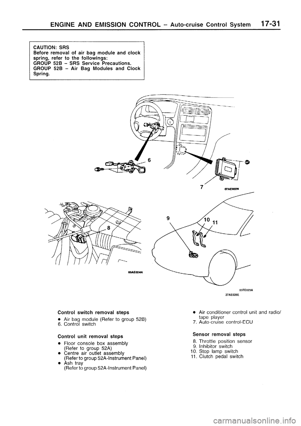 MITSUBISHI SIGMA 1997  Workshop  Service Repair Manual 