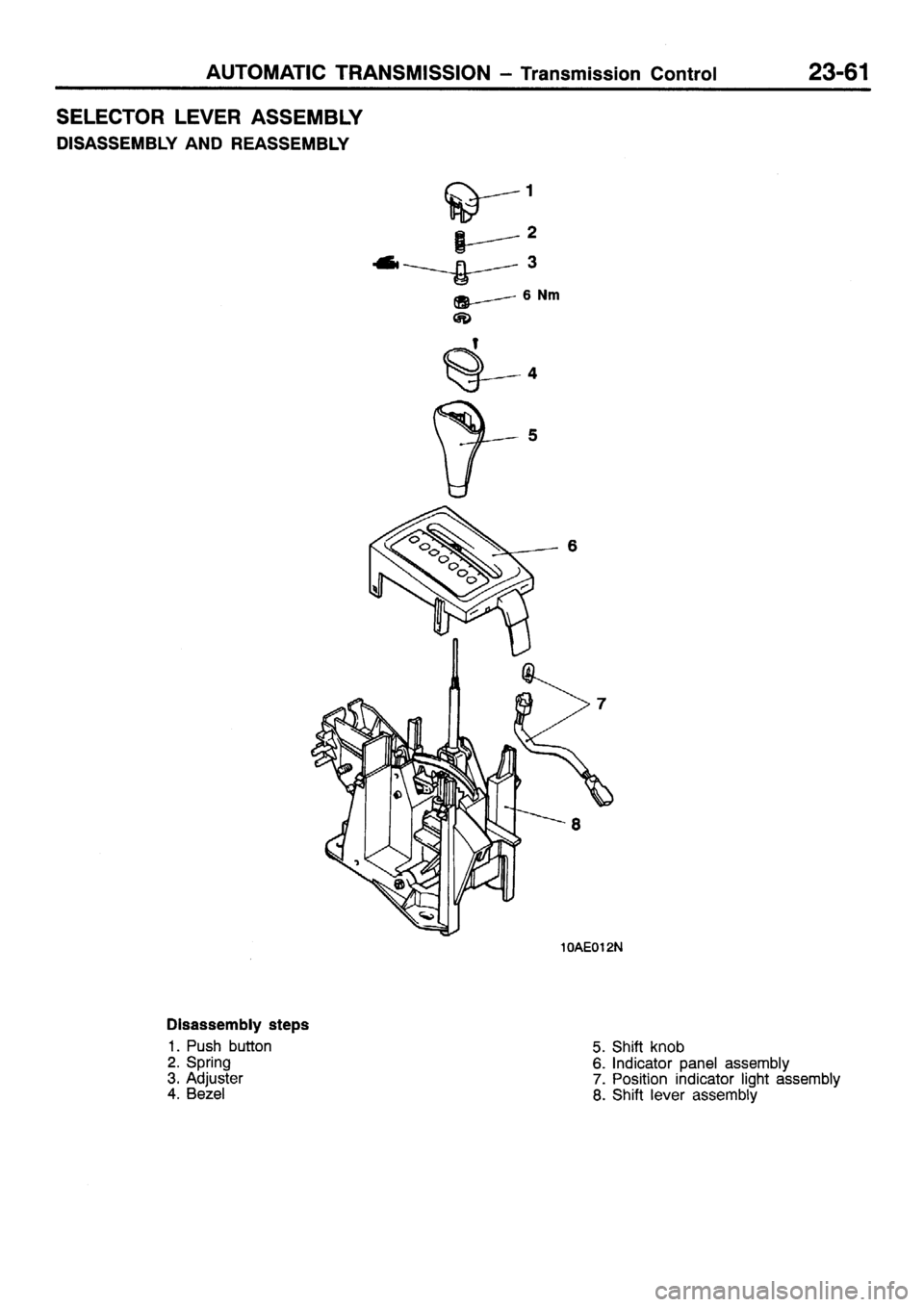 MITSUBISHI SIGMA 1997  Workshop  Service Repair Manual 