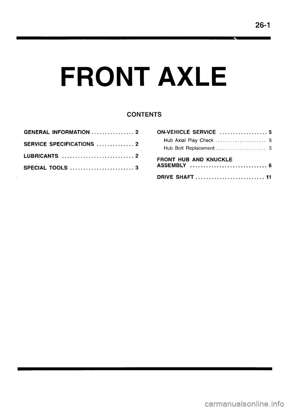 MITSUBISHI SIGMA 1997  Workshop  Service Repair Manual 