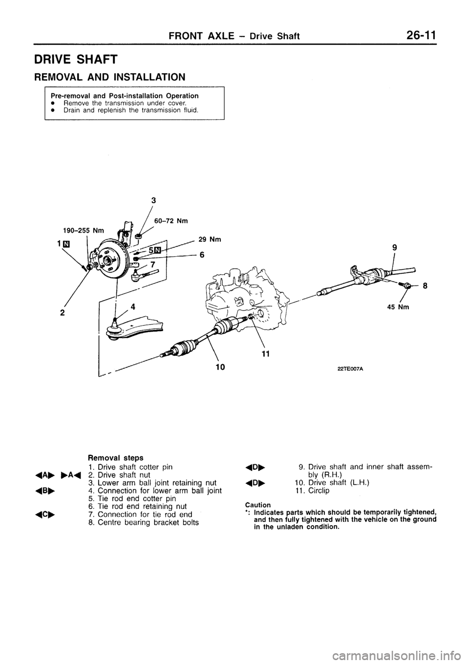 MITSUBISHI SIGMA 1997  Workshop  Service Repair Manual 