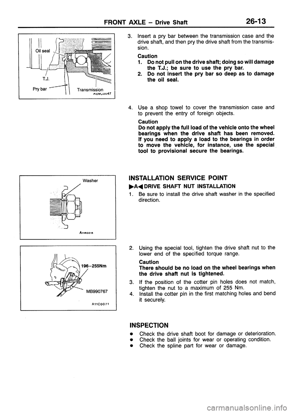 MITSUBISHI SIGMA 1997 Workshop Service Repair Manual MITSUBISHI SIGMA 1997 Workshop Service Repair Manual