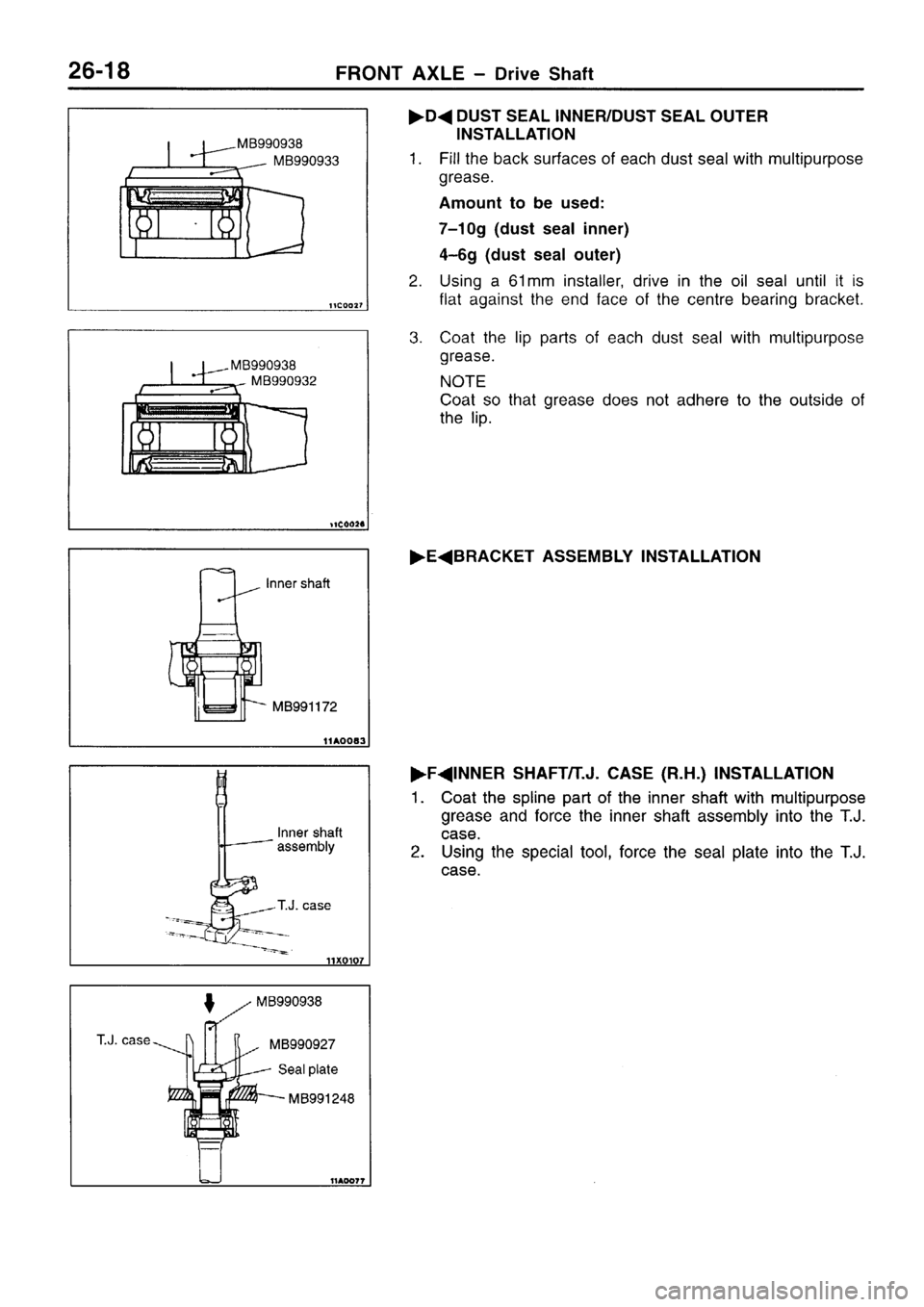 MITSUBISHI SIGMA 1997 Workshop Service Repair Manual MITSUBISHI SIGMA 1997 Workshop Service Repair Manual