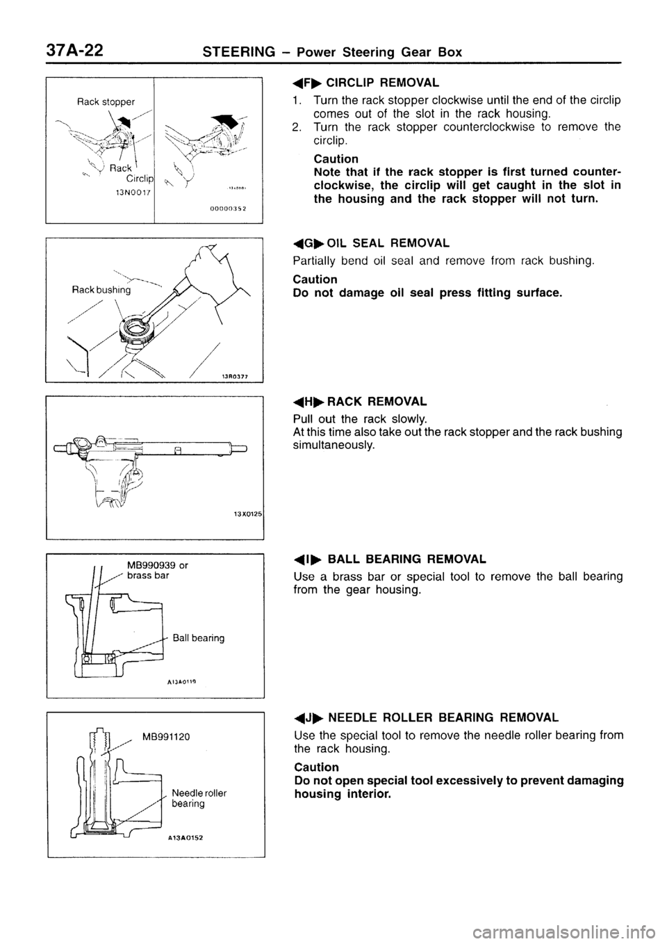 MITSUBISHI SIGMA 1997  Workshop  Service Repair Manual 