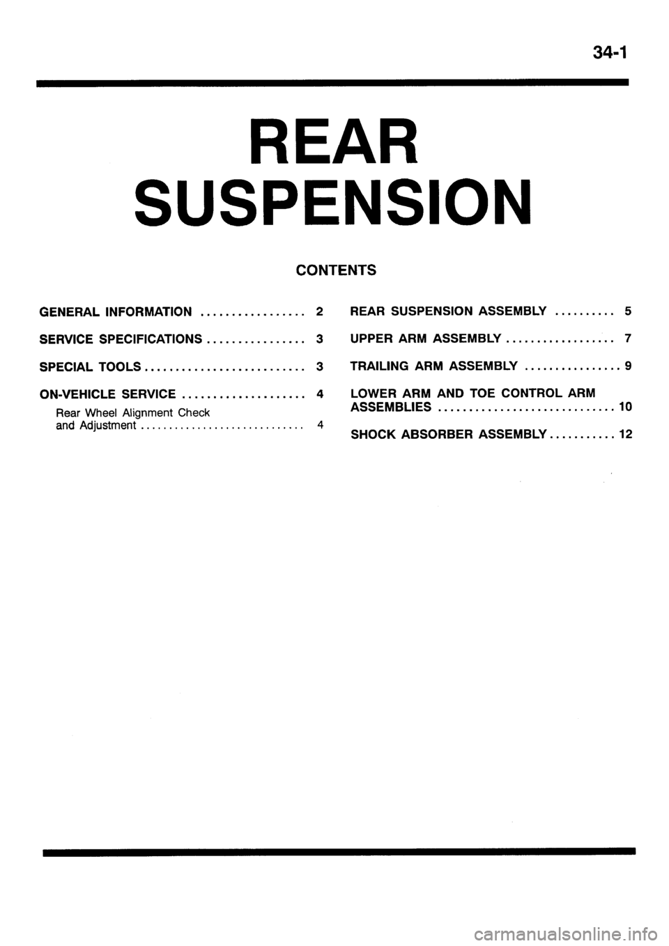 MITSUBISHI SIGMA 1997 Workshop Service Repair Manual MITSUBISHI SIGMA 1997 Workshop Service Repair Manual