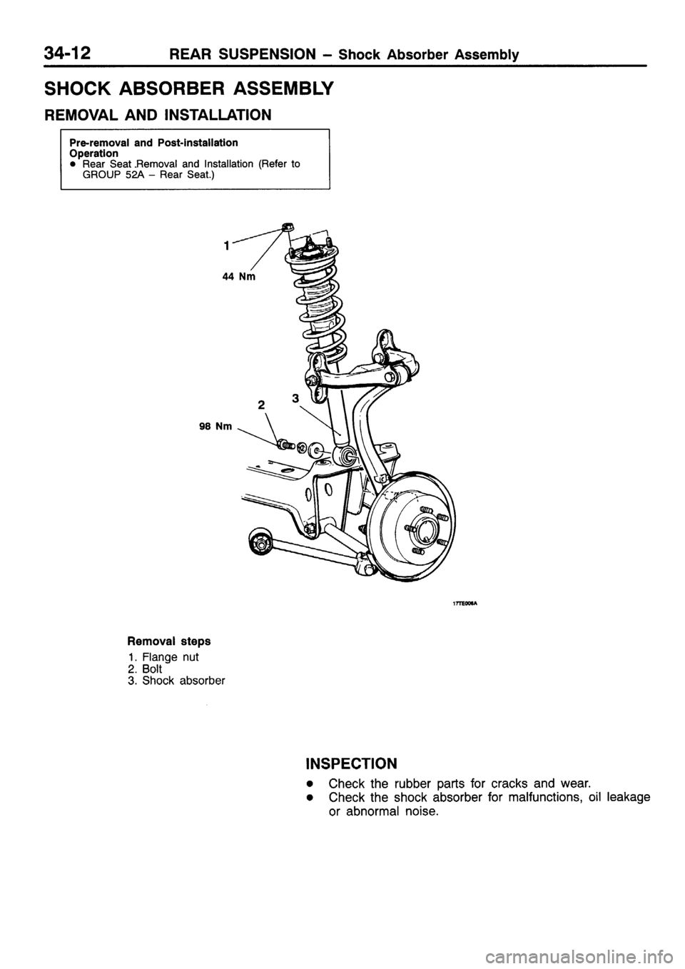 MITSUBISHI SIGMA 1997 Workshop Service Repair Manual MITSUBISHI SIGMA 1997 Workshop Service Repair Manual