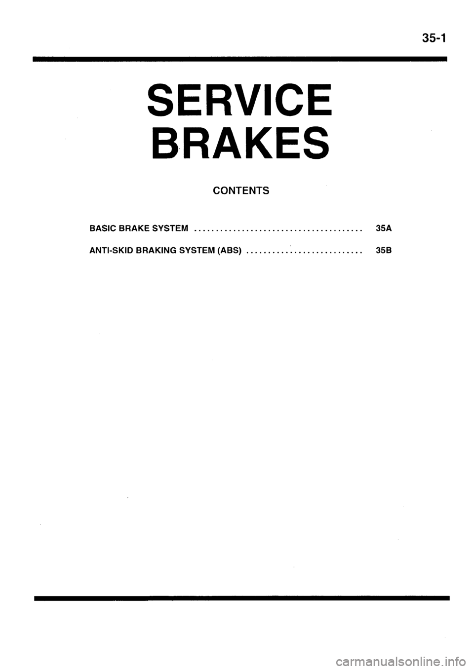 MITSUBISHI SIGMA 1997  Workshop  Service Repair Manual 