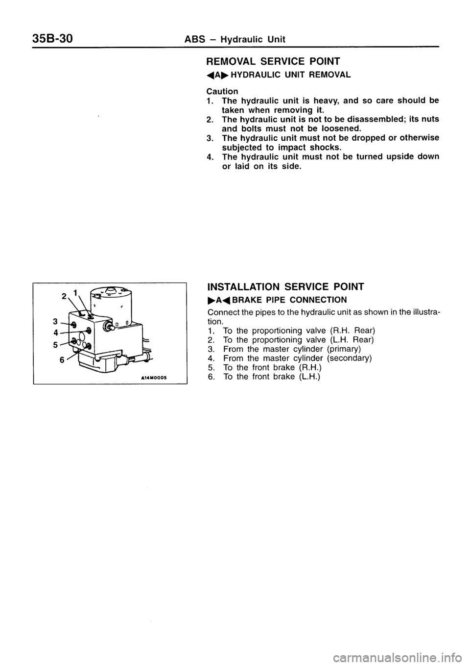 MITSUBISHI SIGMA 1997  Workshop  Service Repair Manual 