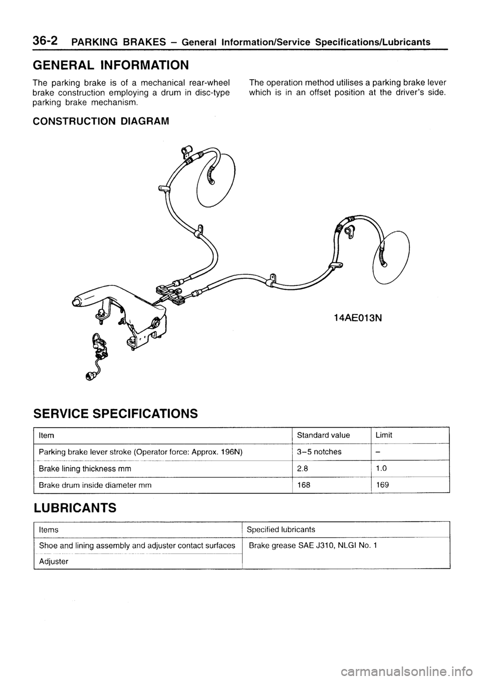 MITSUBISHI SIGMA 1997  Workshop  Service Repair Manual 