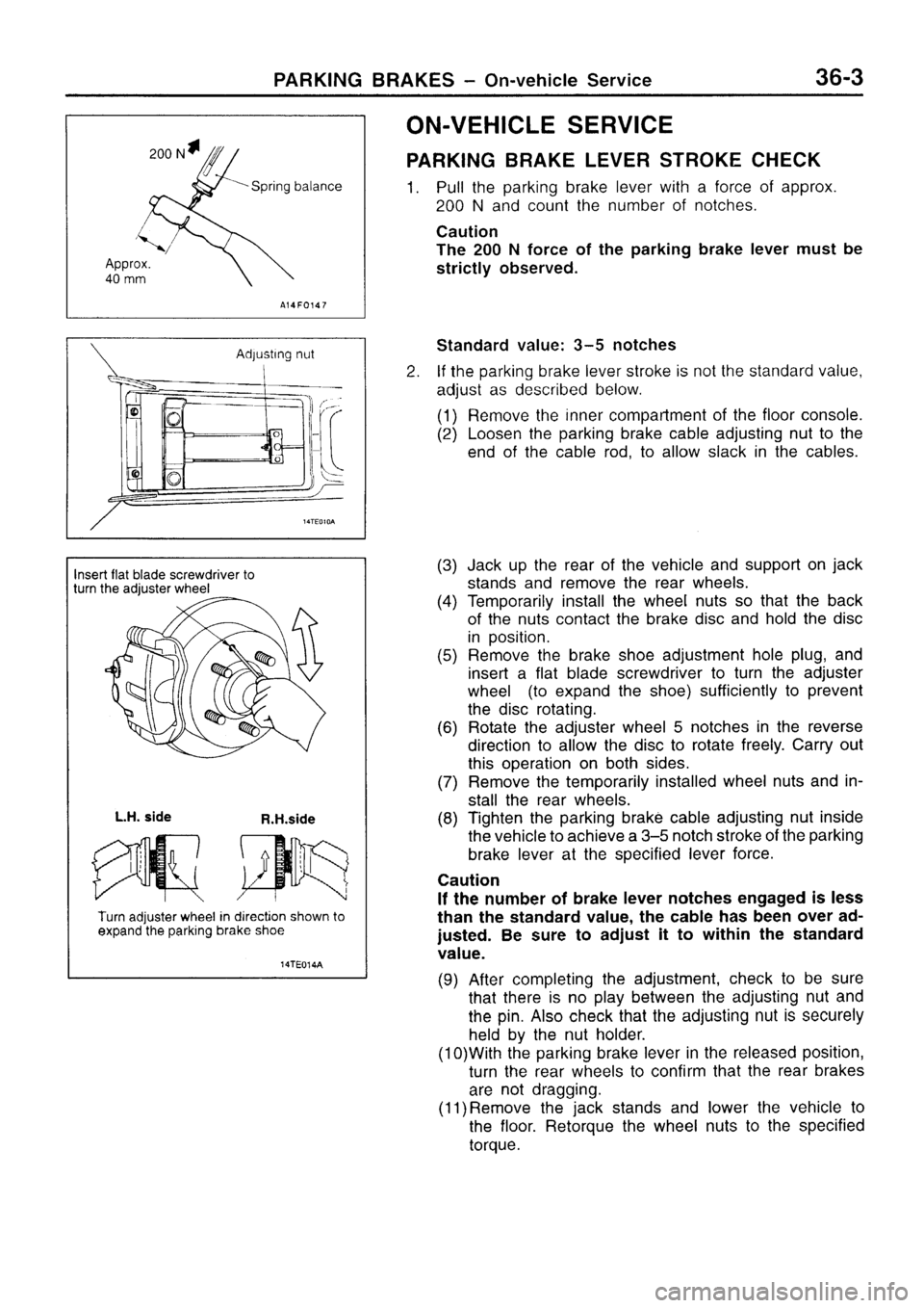 MITSUBISHI SIGMA 1997  Workshop  Service Repair Manual 