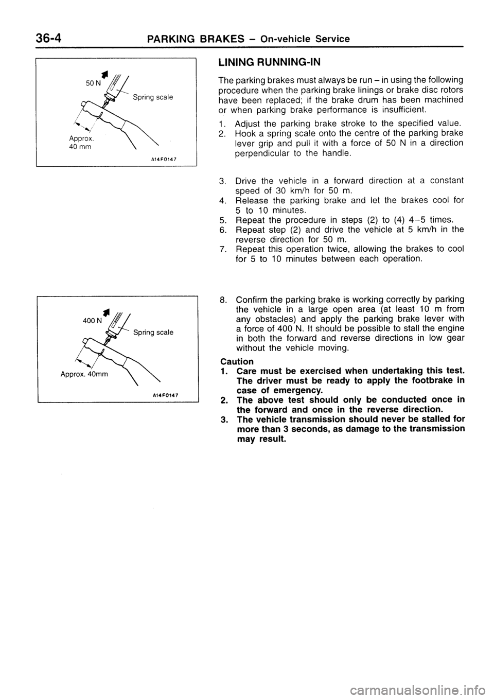 MITSUBISHI SIGMA 1997  Workshop  Service Repair Manual 