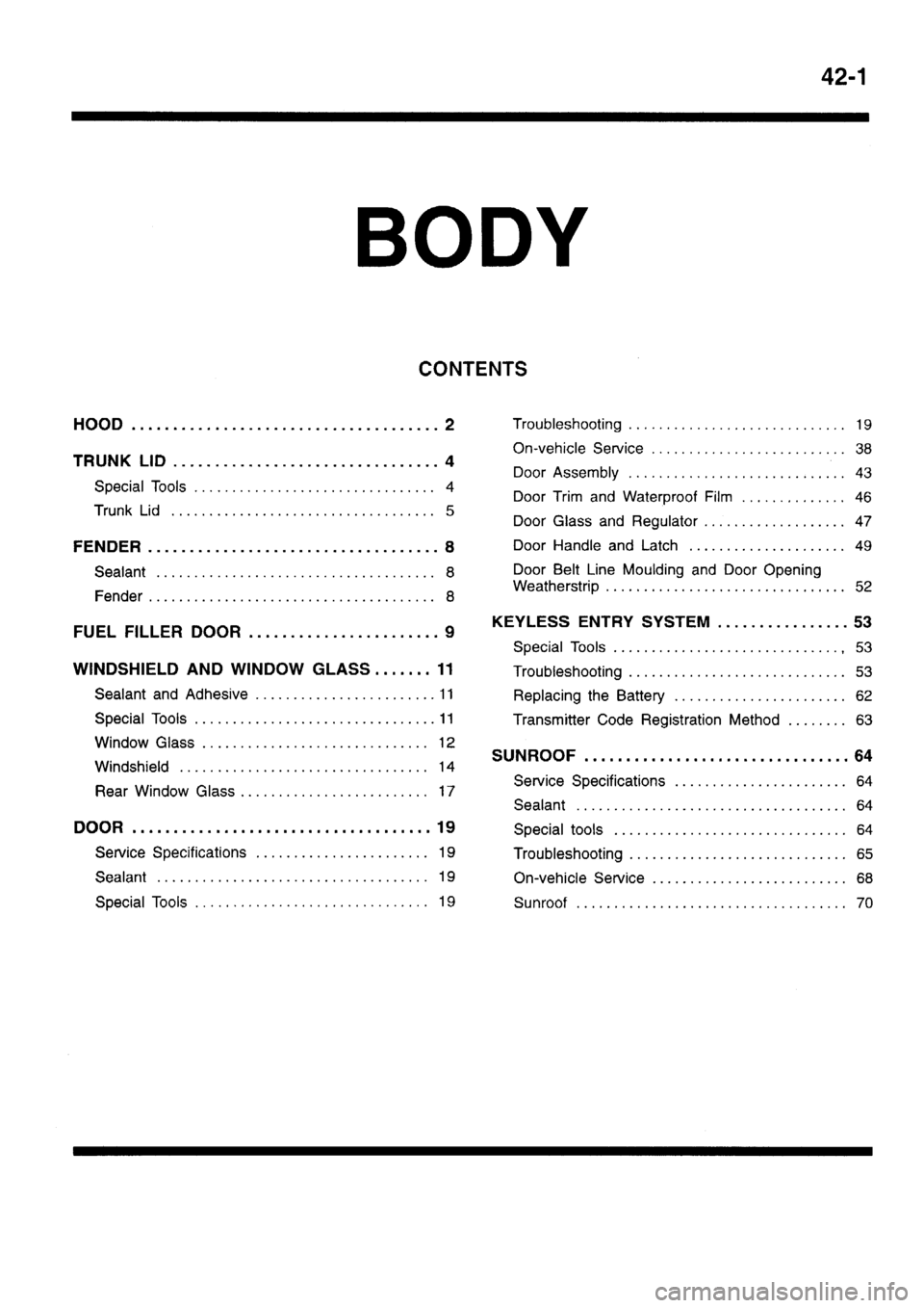 MITSUBISHI SIGMA 1997 Workshop Service Repair Manual MITSUBISHI SIGMA 1997 Workshop Service Repair Manual