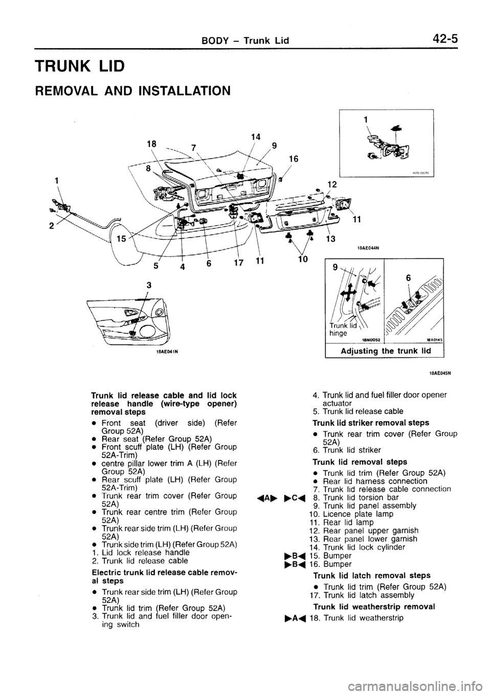 MITSUBISHI SIGMA 1997  Workshop  Service Repair Manual 