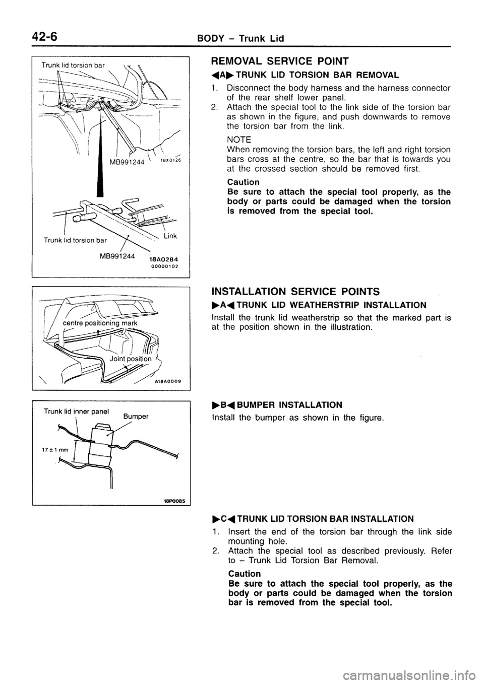 MITSUBISHI SIGMA 1997  Workshop  Service Repair Manual 