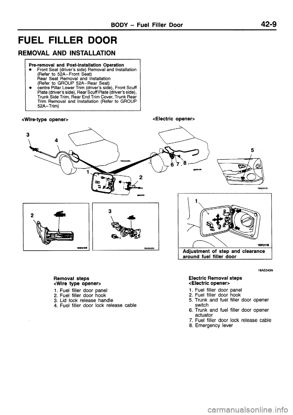 MITSUBISHI SIGMA 1997  Workshop  Service Repair Manual 